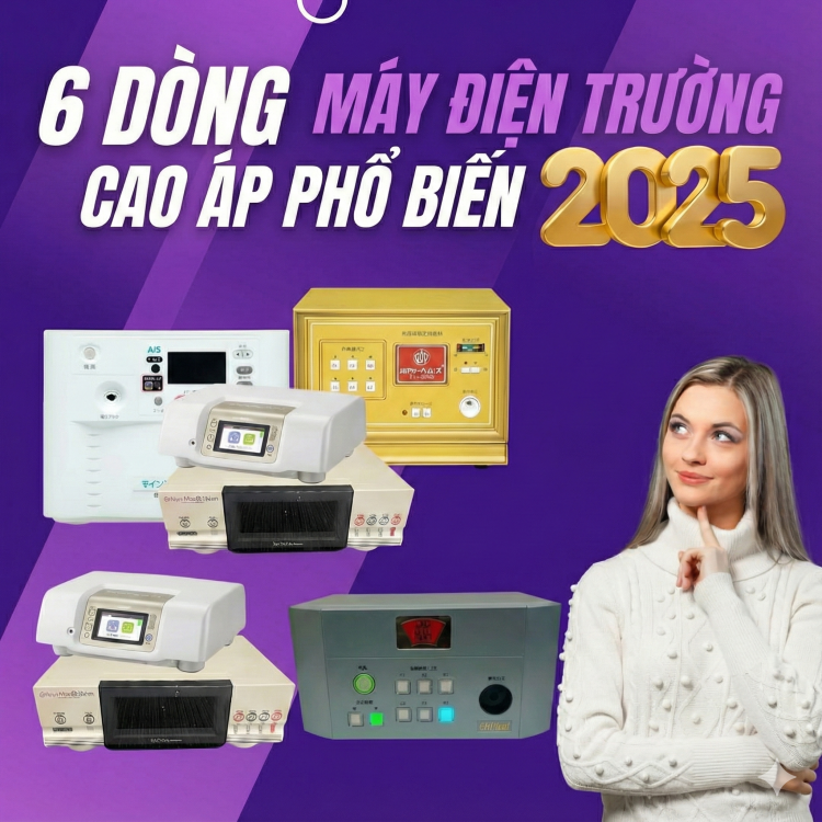 SO SÁNH 6 DÒNG MÁY ĐIỆN TRƯỜNG CAO ÁP PHỔ BIẾN NĂM 2025