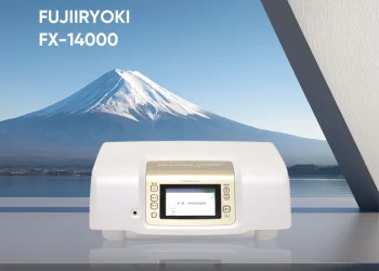 Chi tiết máy điện trường cao áp Fujiiryoki FX-14000, so sánh phương pháp điện trường cao áp và châm cứu